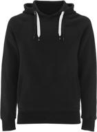 👚 stylish and sporty: underhood london black pullover hoodie for girls' active clothing logo