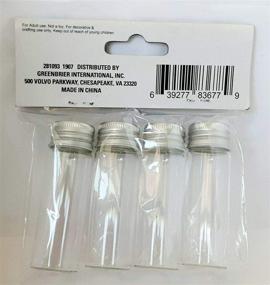 img 1 attached to 📦 Convenient Mini Glass Containers, 0.6 fl oz (17mL) - Pack of 8 for Storage and Organization