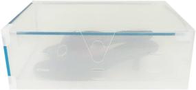 img 2 attached to Clear Drawer Style Shoe Box for Medium Closet Organization - Set of 10, Clear