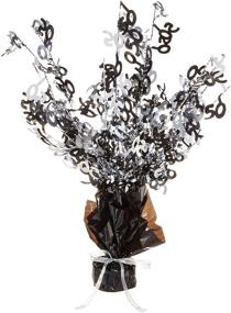 img 1 attached to 🎉 Beistle Party Supplies, 50-Pack, Black and Silver Assortment