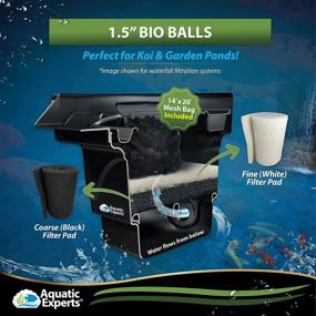 img 2 attached to 🐟 Aquatic Experts Large Bio Balls Filter Media - 1.5 Inch Pond Filter Bio Ball - Top-Quality Media for Pond Filters – Made in The USA