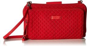 img 4 attached to 👜 Stylish and Practical: Vera Bradley Together Crossbody Microfiber Handbags & Wallets for Women