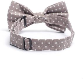 img 1 attached to 🎄 Christmas Holiday Multicolored Boys' Bow Tie Accessories for a Joyful Season