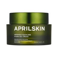 🌿 aprilskin artemisia squalane hydra gel cream: soothing & firming for dry, sensitive, acne-prone skin | vegan, cruelty-free, low ph | 50ml | no sulfates or artificial fragrance logo