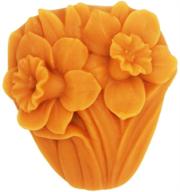 daffodil flower silicone soap mold - creative diy handmade soap molds for crafts logo