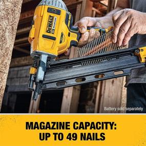 img 1 attached to 🔨 Enhanced Cordless DEWALT DCN21PLB Plastic Collated Nail Gun