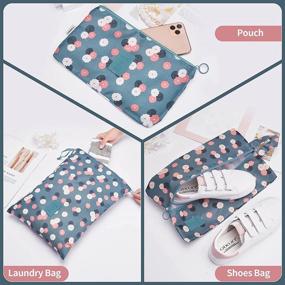 img 2 attached to 🎒 Premium Toiletry Organizer Packing Pouches