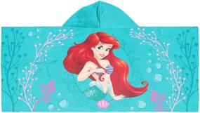 img 2 attached to 🧜 Jay Franco Kids Hooded Towel The Little Mermaid: Fun and Functional Beach Towel for Your Little Ones!