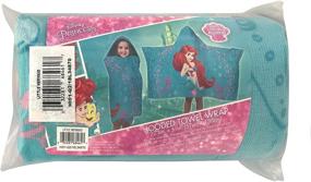 img 1 attached to 🧜 Jay Franco Kids Hooded Towel The Little Mermaid: Fun and Functional Beach Towel for Your Little Ones!