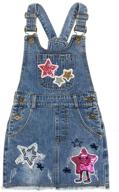 🦋 sparkling peacolate overall sequin butterfly clothing for girls ages 7 to 8 logo