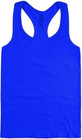 img 2 attached to Kurve Girls Sleeveless Tank Top Girls' Clothing in Tops, Tees & Blouses