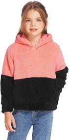 img 3 attached to 👕 Stylish and Trendy: Hopeac Hoodies Contrast Pullover Sweatshirt for Boys' Fashion in Hoodies & Sweatshirts