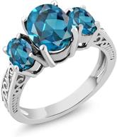 gem stone king sterling engagement women's jewelry for wedding & engagement logo