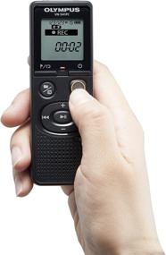 img 1 attached to Olympus VN-541PC Black Voice Recorder with 4GB Memory, PC Link, One-touch Recording