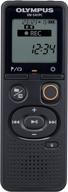 olympus vn-541pc black voice recorder with 4gb memory, pc link, one-touch recording logo