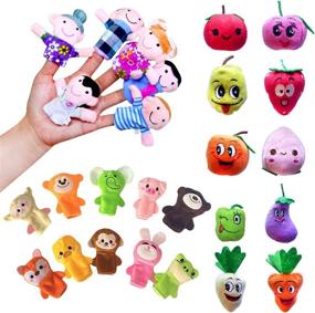 img 4 attached to Puppets Toddlers Sealive Fingers Educational