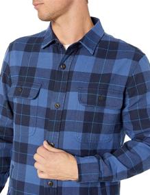 img 1 attached to Goodthreads Heavyweight Flannel Jacket Buffalo Men's Clothing and Shirts