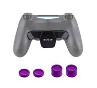 🎮 enhanced ps4 gaming experience: nyko trigger back button and thumb caps set for playstation 4 - step up your game! logo