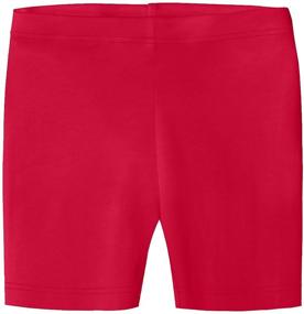 img 3 attached to 🚲 High-Quality American-made City Threads Girls' 100% Cotton Bike Shorts for Sports, School Uniform, or Under Skirts