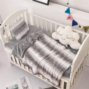 img 3 attached to Crib Bedding Set Nursery Comforter