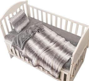 img 4 attached to Crib Bedding Set Nursery Comforter