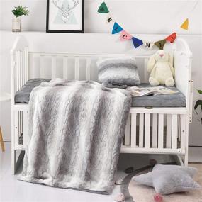 img 2 attached to Crib Bedding Set Nursery Comforter