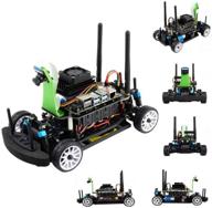 jetracer pro kit ai racing robot powered by jetson nano ai racing donkey car for deep learning self driving and vision line following with camera dual band wireless wifi bluetooth module @xygstudy logo