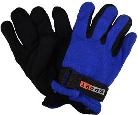 img 2 attached to 🧤 Cute and Cozy Royal Thermal Fleece Gloves: Must-Have Accessories for Girls' Winter Wardrobe