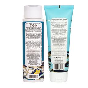 img 3 attached to 🌊 Pacifica Beauty Salty Waves Texturizing Shampoo and Conditioner, Ideal for All Hair Types, Achieve Effortless Beach Hair, 100% Vegan and Cruelty-Free, Free of Sulfates and Parabens