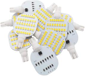 img 4 attached to 🔆 GRV T10 921 922 912 LED 38-2835 SMD DC12V 3000K Освещение потолка RV Dome Light для внутренней отделки RV Trailer Camper, диммируемые тёплые белые светодиоды, 10 штук.