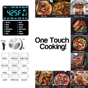 img 1 attached to Renewed NuWave Bravo XL 28 QT Convection Air Fryer Oven with Crisping and Flavor Infusion Technology (FIT) and Integrated Digital Temperature Probe