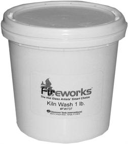 img 1 attached to 🔥 1-Pound Kiln Wash for Fireworks