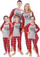 family matching christmas pajamas sleepwear boys' clothing logo