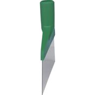 🔪 vikan 29102 green stainless steel blade stiff floor scraper, 7-inch length x 10.25-inch width logo