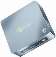 💻 beelink gk35 мини пк - windows 10 pro quad core, intel j3455, 8 гб озу, 128 гб ssd, 4k dual hdmi, wifi 2.4g/5g, гигабитный ethernet, usb 3.0, bt-4.0, поддержка автовключения логотип