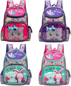 img 2 attached to 🎒 Waterproof Princess Debbieicy Printing Backpack