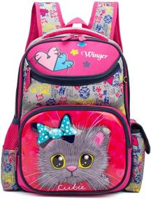 img 4 attached to 🎒 Waterproof Princess Debbieicy Printing Backpack