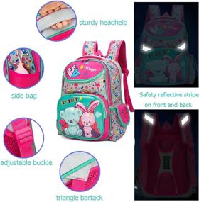 img 1 attached to 🎒 Waterproof Princess Debbieicy Printing Backpack