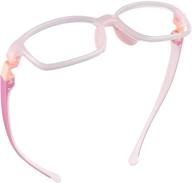 👓 lifeart pink computer glasses, filter 85% blue light, prevent eyestrain and blurriness, kid's blue light blocking glasses logo