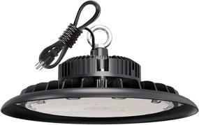 img 4 attached to 🛸 UFO LED High Bay Light 150W - Energy-Efficient Daylight Lighting Fixture for Warehouse, Workshop, Garage & more!