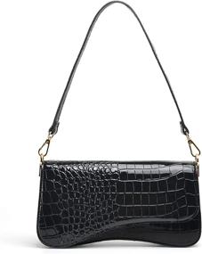 img 4 attached to Shoulder Medium Evening Handbag Removable Women's Handbags & Wallets