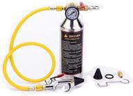 🚗 ultimate car air conditioning pipe cleaning bottle flush kit: efficiently maintain a/c system components for r134a r12 r22 r410a r404a logo