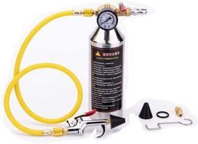 img 4 attached to 🚗 Ultimate Car Air Conditioning Pipe Cleaning Bottle Flush Kit: Efficiently Maintain A/C System Components for R134a R12 R22 R410a R404a
