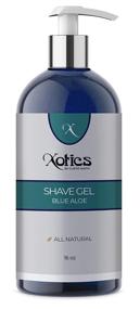 img 3 attached to 🪒 Xotics by Curtis Smith – Blue Aloe Shave Gel – 16 oz – Professionally Formulated for a Close & Comfortable Shave – Enhanced with Peppermint, Chamomile, Aloe Vera & More – Improved Blade Guide