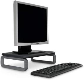 img 3 attached to 🖥️ Gray Kensington SmartFit Monitor Stand Plus - Accommodates Screens up to 24 Inches (K60089)