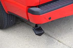 img 3 attached to 🚗 DEE ZEE Aluminum Black Powder Coat Bumper Step: Premium Accessory for Easy Vehicle Entry