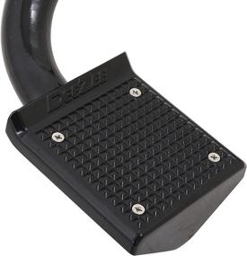 img 1 attached to 🚗 DEE ZEE Aluminum Black Powder Coat Bumper Step: Premium Accessory for Easy Vehicle Entry