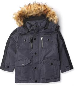 img 4 attached to 🧥 Durable Diesel Jacket Styles for Boys' Outerwear in Jackets & Coats