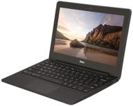 💻 renewed dell chromebook 11 cb1c13 11.6" laptop intel celeron 2955u – fast 1.40ghz, 2gb ram, 16gb ssd logo