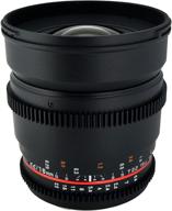 📷 rokinon cv16m-mft 16mm t2.2 cine wide angle lens: ideal for micro 4/3 olympus/panasonic cameras logo